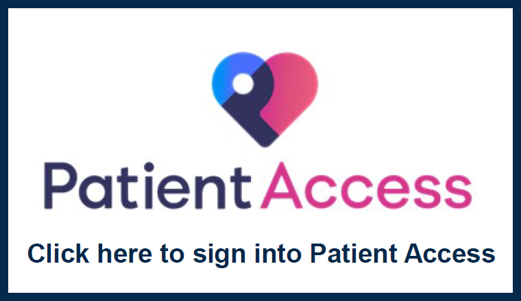 Patient Access Banner